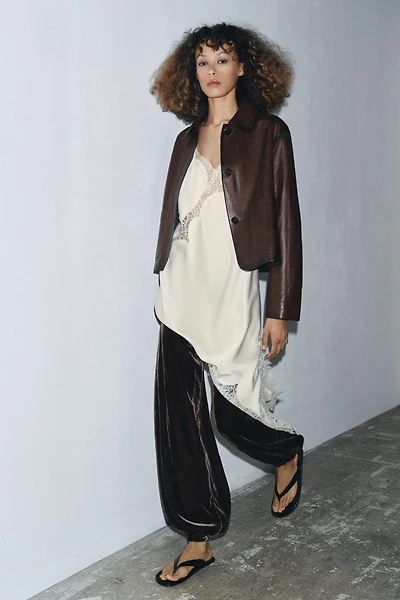 ZW COLLECTION VELVET BLOOMERS