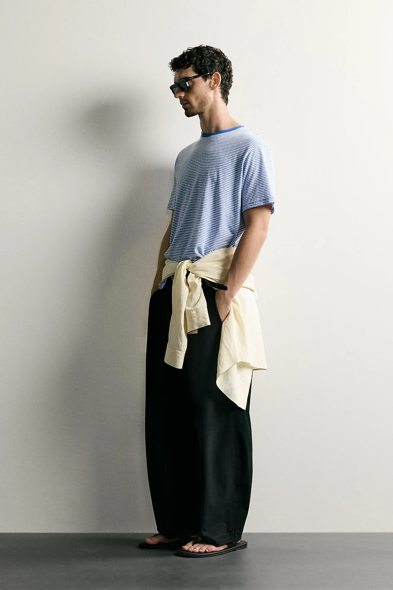 REGULAR FIT STRIPED T-SHIRT
