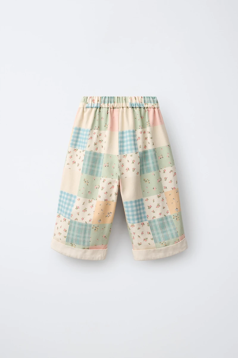 PANTALON BALLOON PATCHWORK