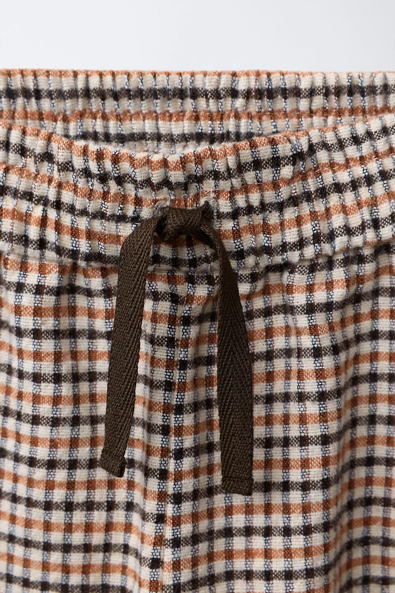 PLAID CULOTTES