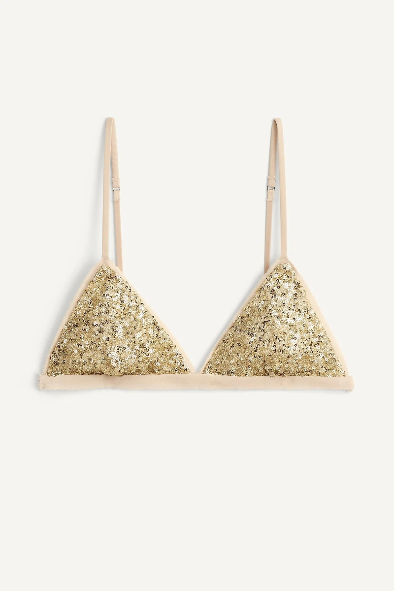 LIMITED EDITION SEQUIN BRA