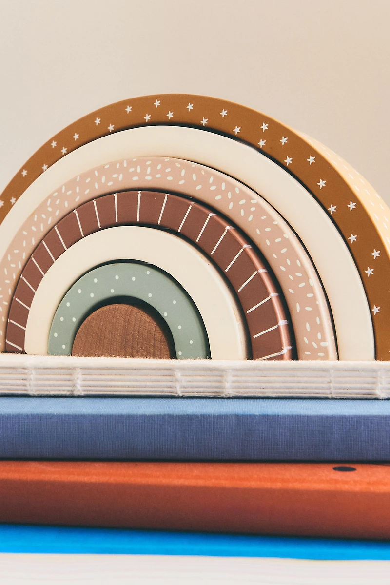 JOUET ENFANT ARC-EN-CIEL BLOCS