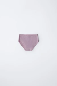 1 1/2-6 ANS/ LOT DE SIX CULOTTES À DENTELLE