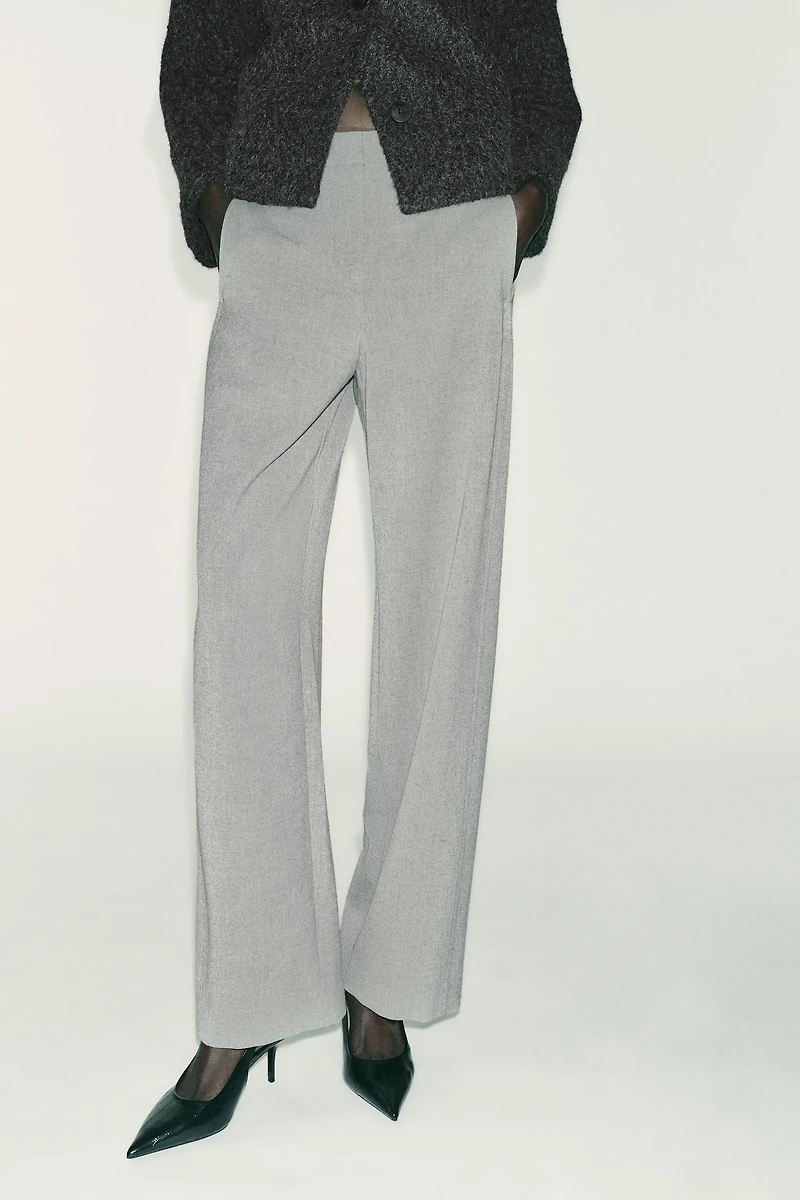 PANTALON DROIT TAILLE NORMALE