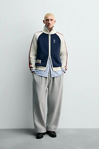 GILET EN MAILLE COLOR BLOCK BANDES CHAMPION ® X ZARA