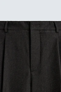 LIMITED EDITION PLEATED WOOL PANTS