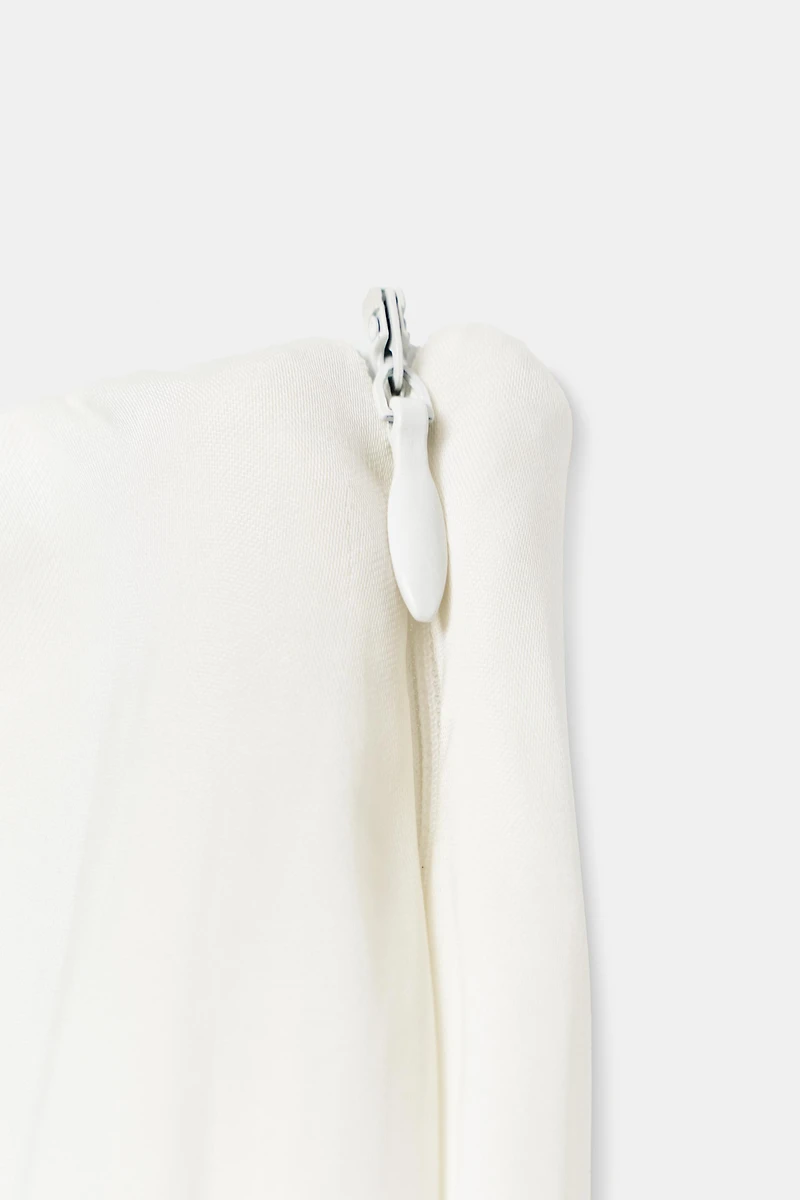 PANTALON SATINÉ ÉVASÉ