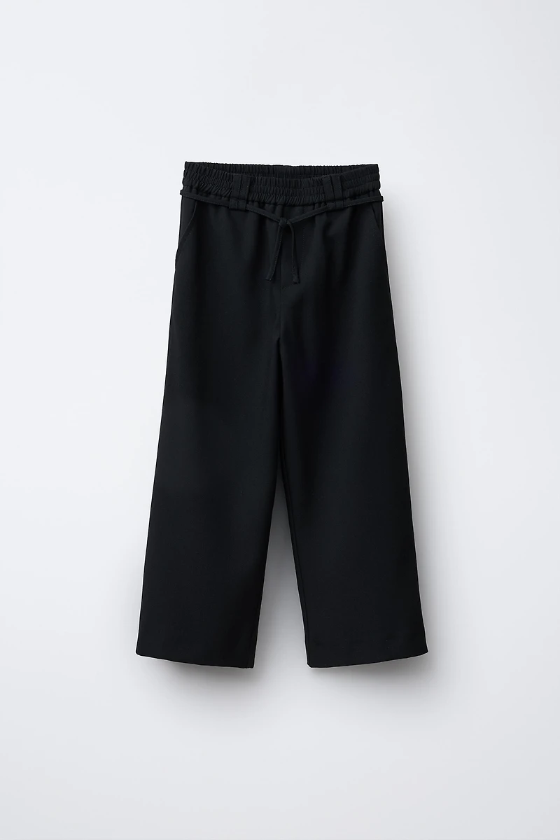 BASIC SUIT PANTS WITH BELT