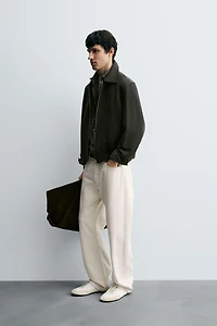 TEXTURED TWILL JACKET