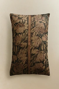 FLORAL LINEN CUSHION COVER