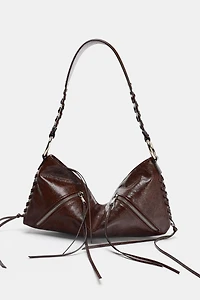ZIPPER SHOULDER BAG