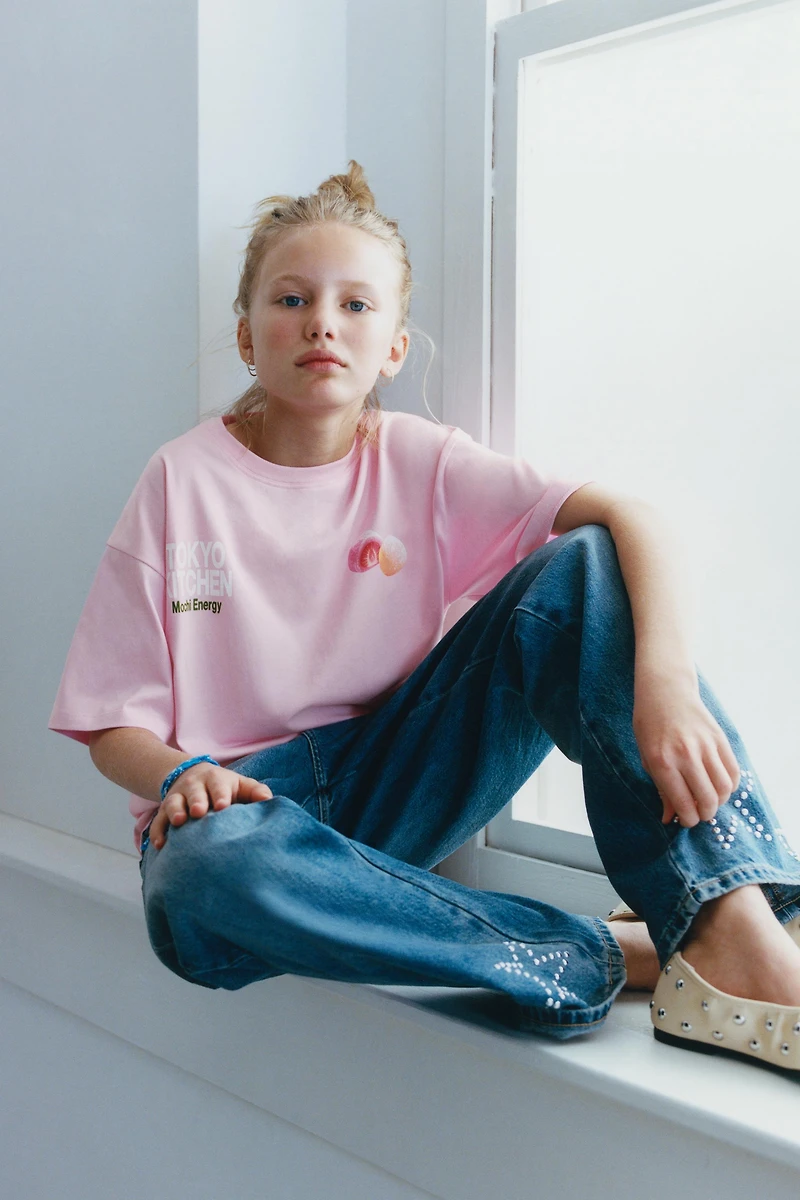 T-SHIRT IMPRIMÉ MOCHI