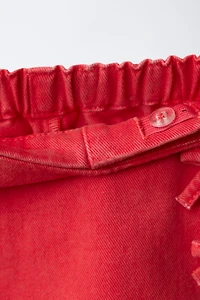 TIE TWILL SKORT