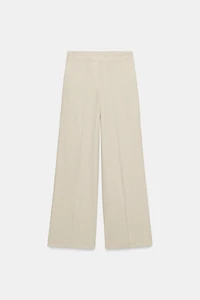 LINEN STRAIGHT LEG PANTS
