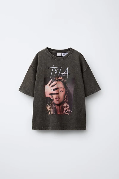 TYLA © WASHED EFFECT T-SHIRT