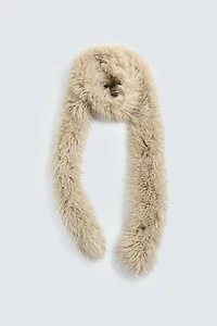 FAUX FUR SCARF HARRY LAMBERT FOR ZARA X DISNEY