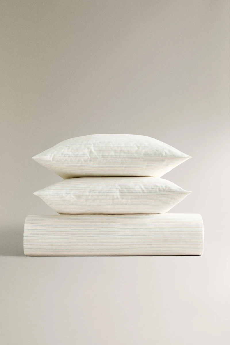 STRIPED DUVET COVER