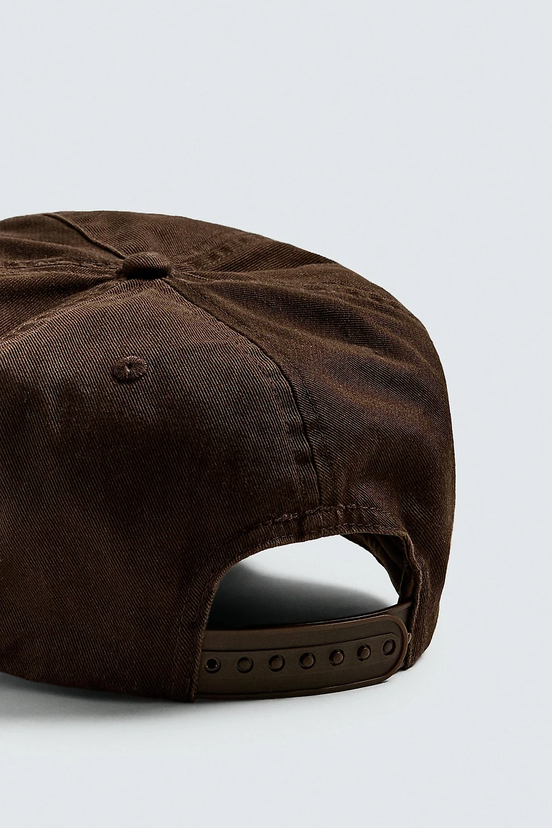 WASHED PRINT CAP