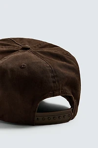 WASHED PRINT CAP