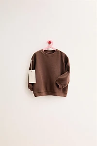 ZARA TIMELESS - WAFFLE WEAVE SWEATSHIRT