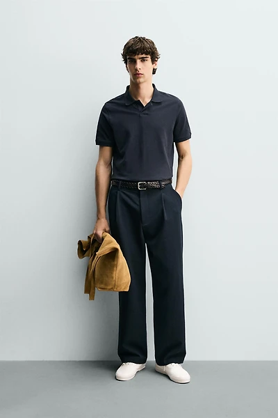 PIQUÉ TEXTURED POLO