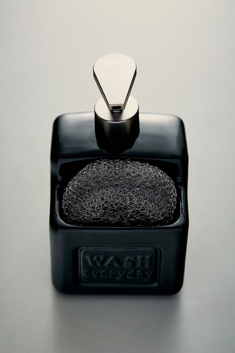 WASHING-UP LIQUID DISPENSER WITH CONTAINER