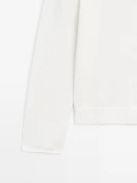 Pull maille coton mercerisé
