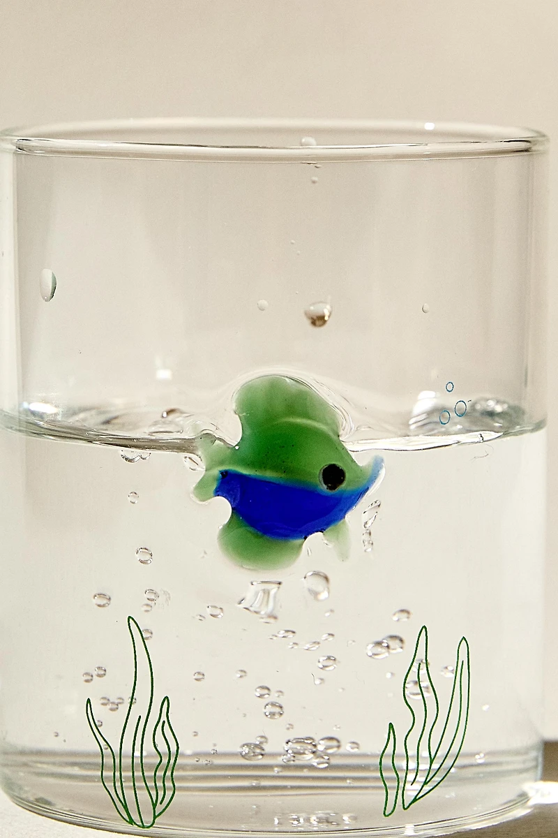 BOROSILICATE GLASS FISH TUMBLER