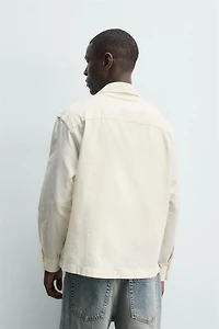 RELAXED FIT POCKET SHIRT