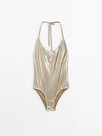 Metallic swimsuit