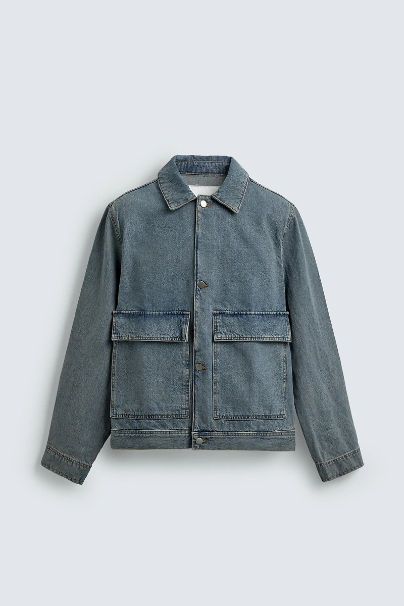 SURCHEMISE EN JEAN REGULAR FIT