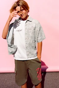 PRINTED TWILL SHIRT