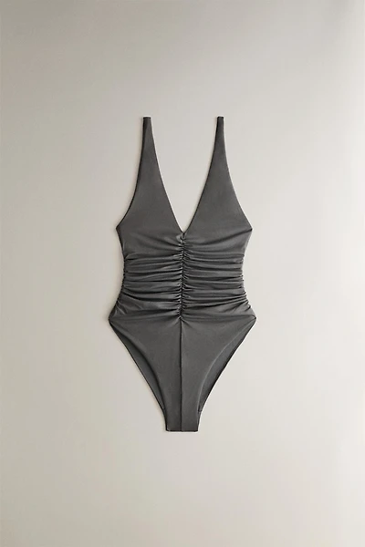 MAILLOT DE BAIN PLAGE FRONCÉ