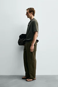 RELAXED FIT INTERLOCK T-SHIRT