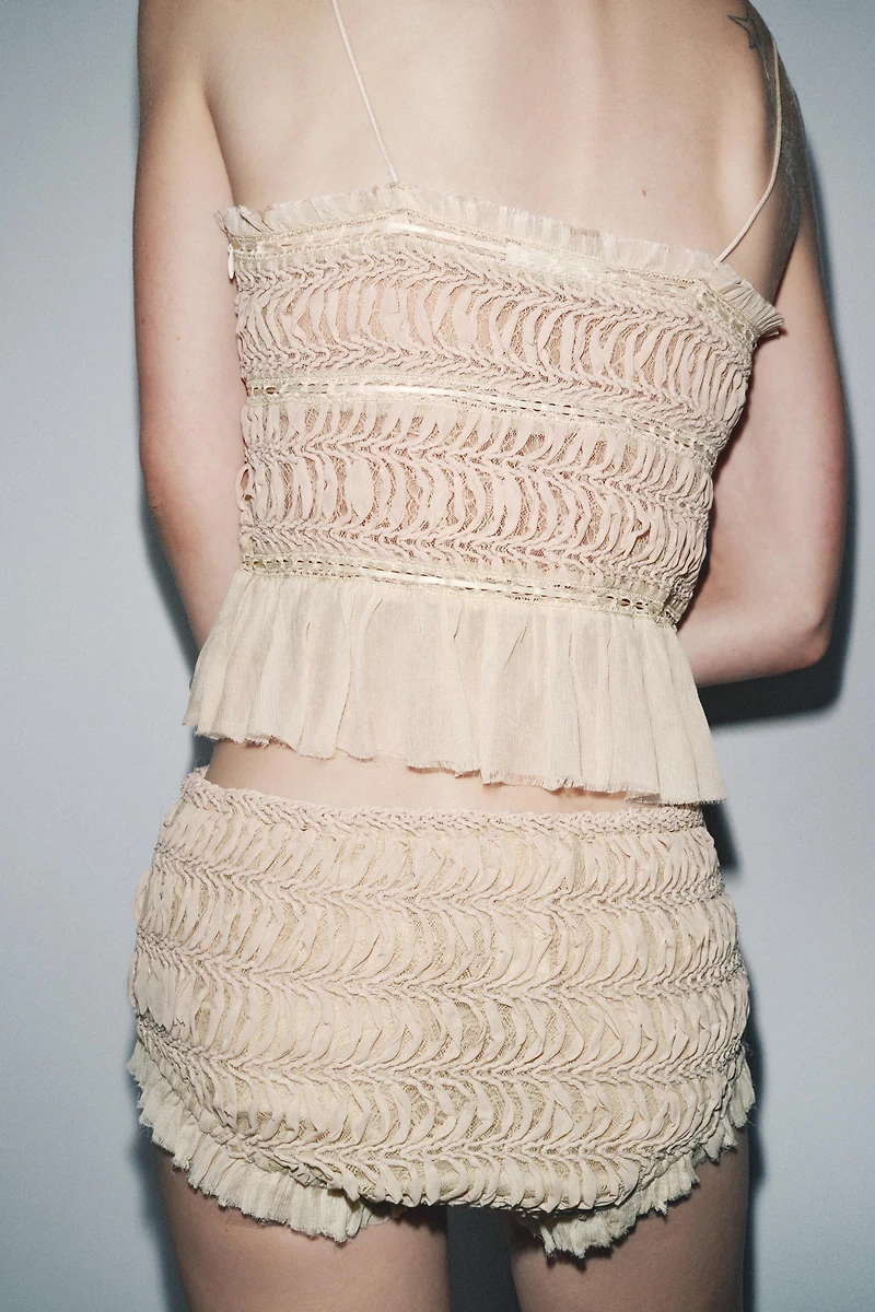 COMBINATION TEXTURED TOP