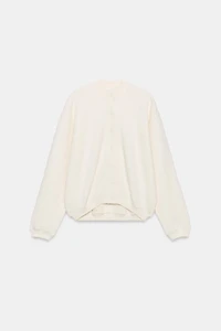 SWEAT BOUTONNÉ EN COTON