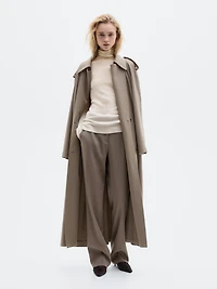 Knit 100% cashmere high neck sweater - LIMITED