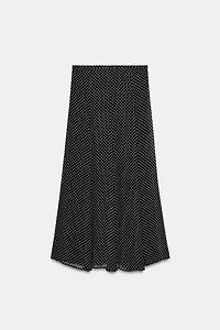 JUPE LONGUE À POIS ZW COLLECTION