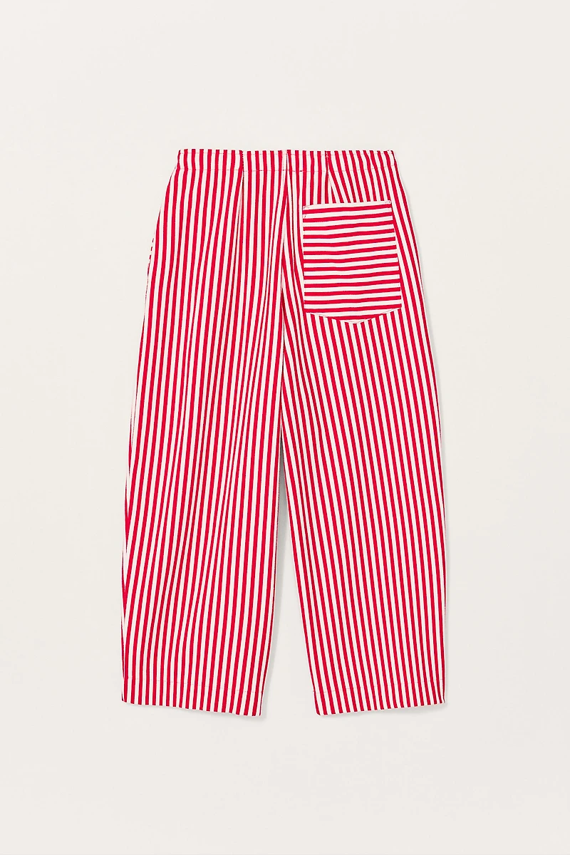 LIMITED EDITION STRIPED BALLOON PANTS