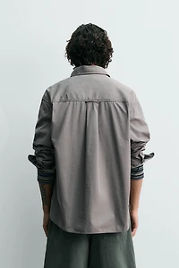 RELAXED FIT COTTON SHIRT