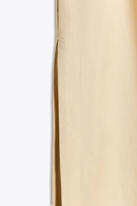 COMBINATION MIDI DRESS