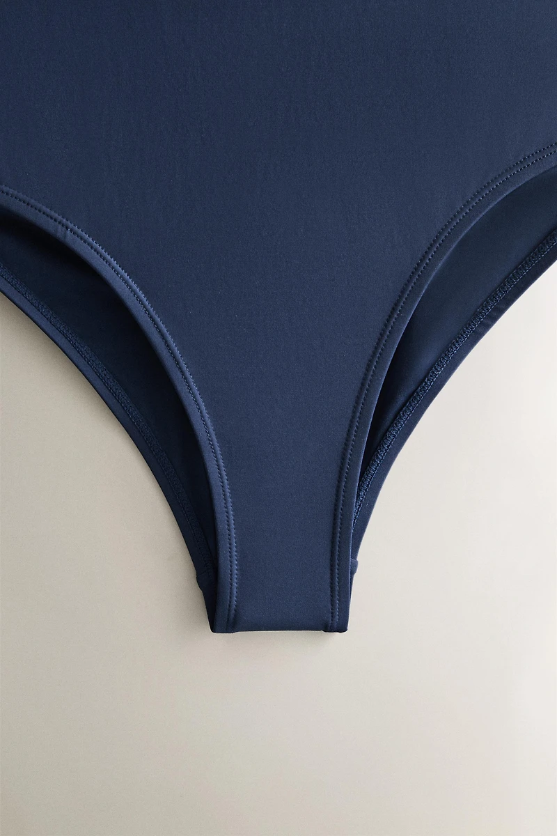 MAILLOT DE BAIN PLAGE HALTER À NŒUD