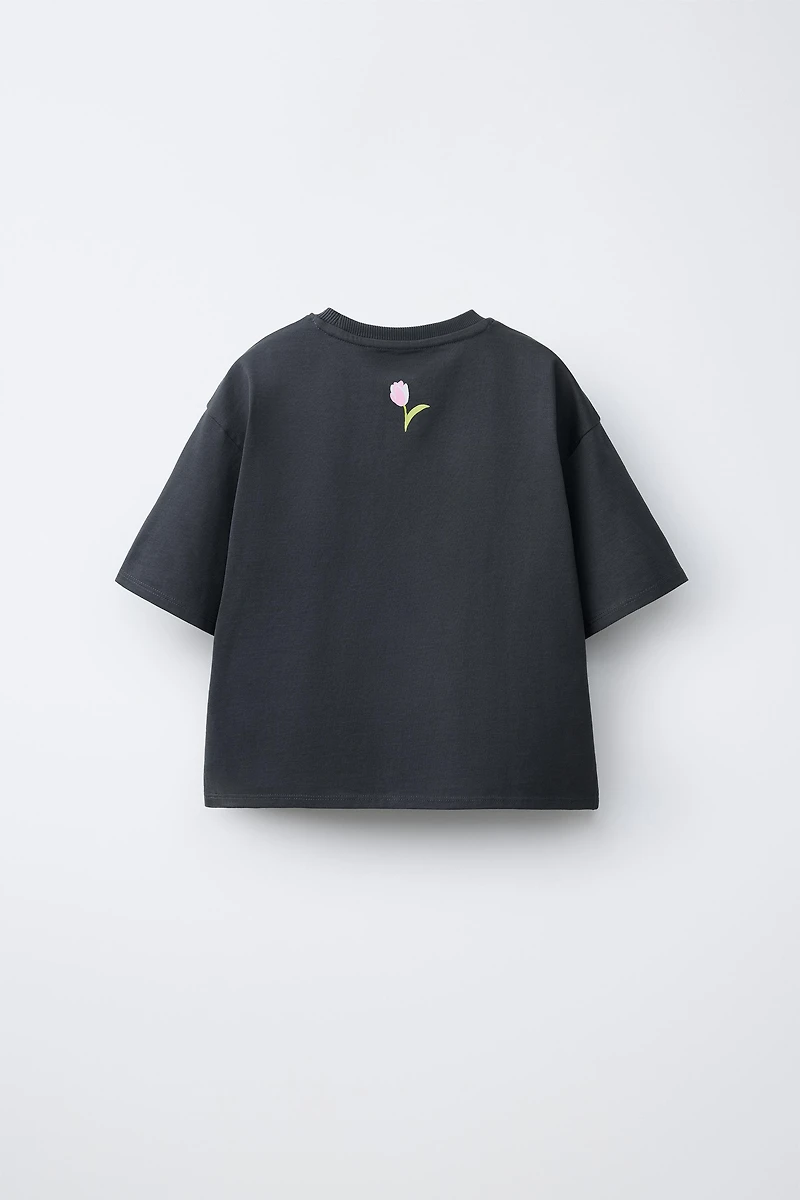 FLORAL PRINT T-SHIRT