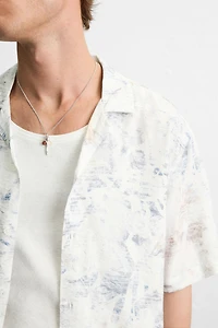 CHEMISE À IMPRIMÉ ABSTRAIT