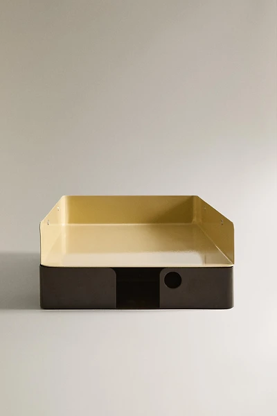 PLATEAU MÉTALLIQUE POUR BUREAU D'ENFANT