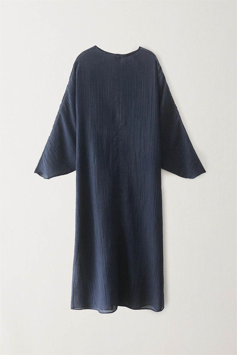 TEXTURED BEACH DRESS