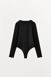 ZIPPER POLYAMIDE BODYSUIT