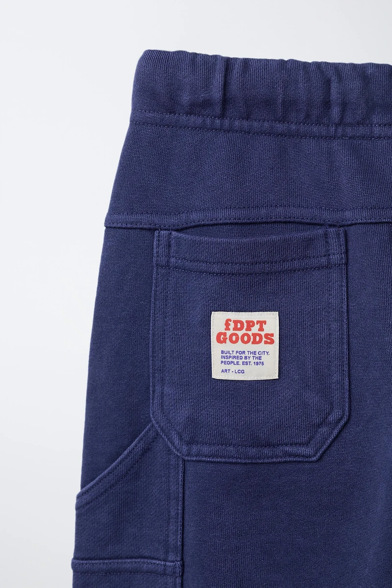 PANTALON EN MOLLETON CARPENTER