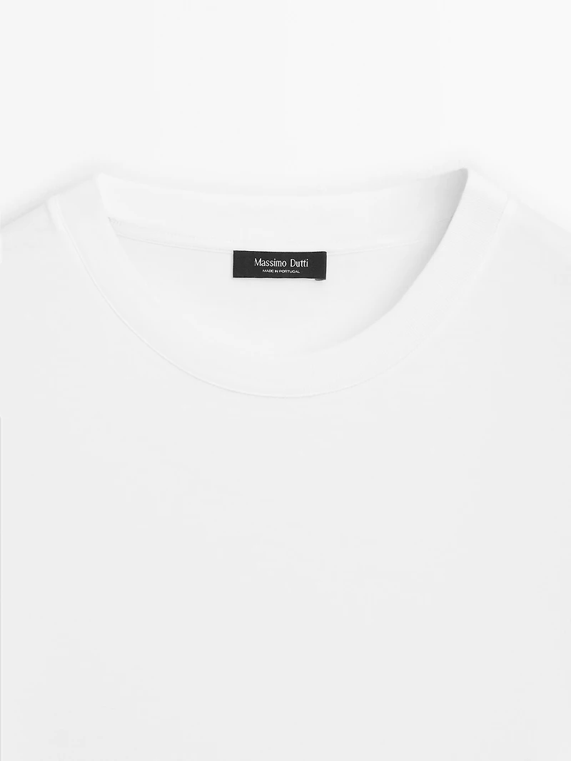 T-shirt manches longues en coton medium weight