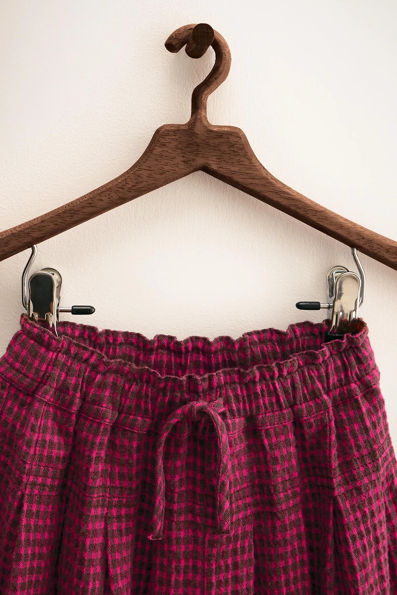 ZARA TIMELESS - PANTALON IMPRIMÉ À CARREAUX